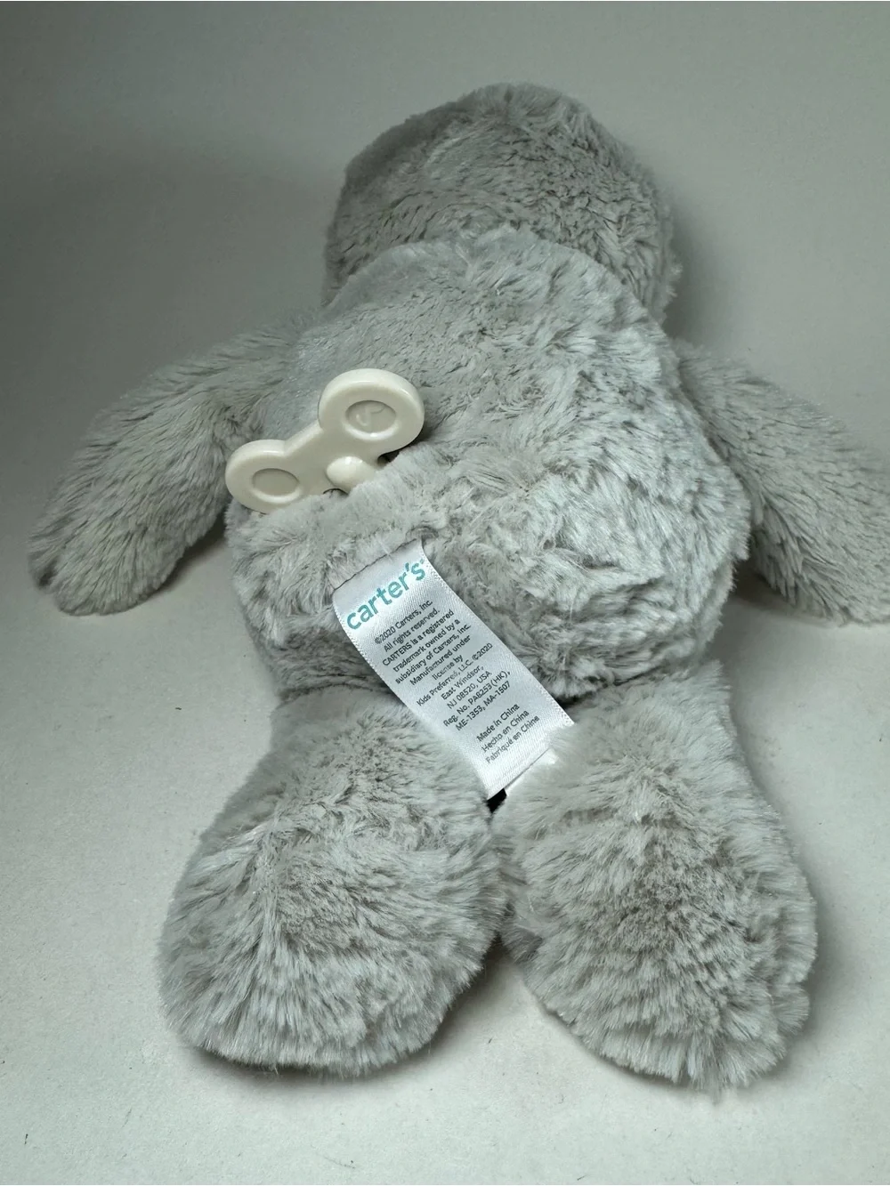 Carters Plush Sloth Grey Musical 11